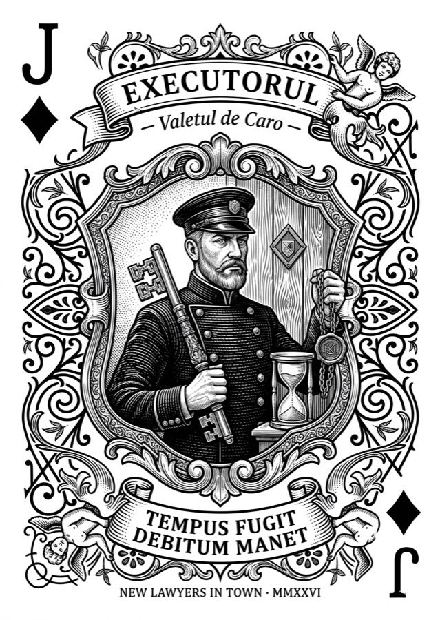 Executorul — Valetul de Caro — Tempus Fugit Debitum Manet