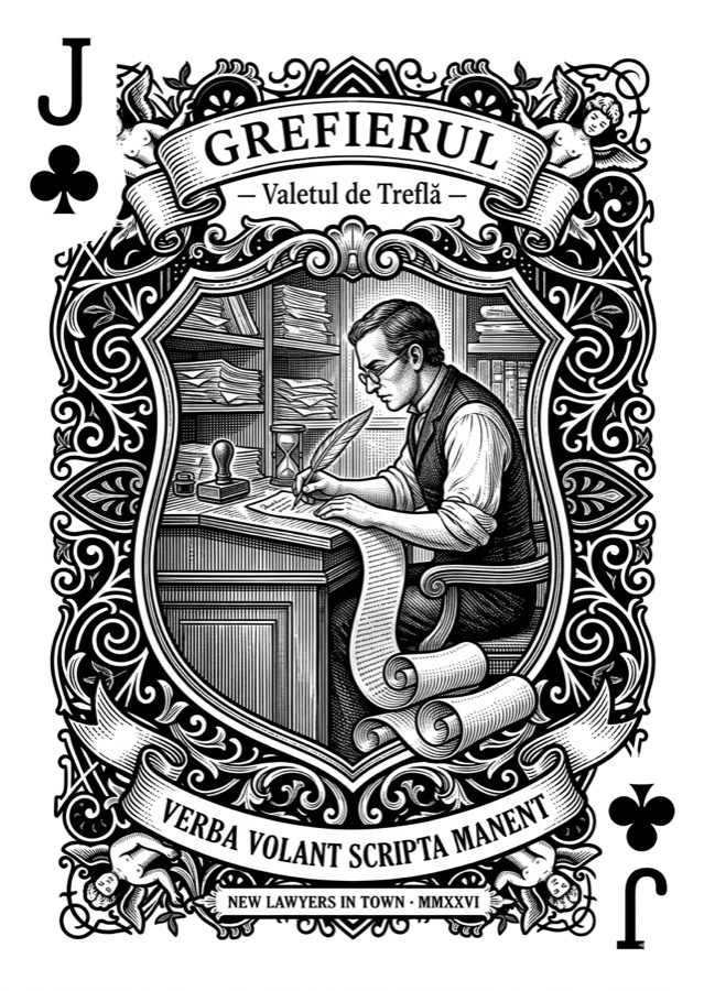 Grefierul — Valetul de Treflă — Verba Volant Scripta Manent